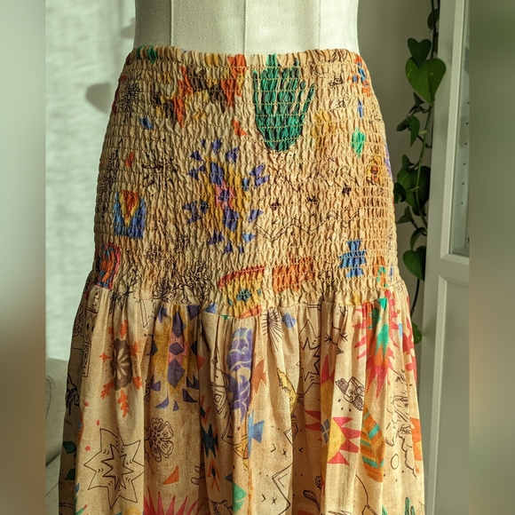 Chufy Memories of Arizona High Low Skirt - Picture 4 of 9